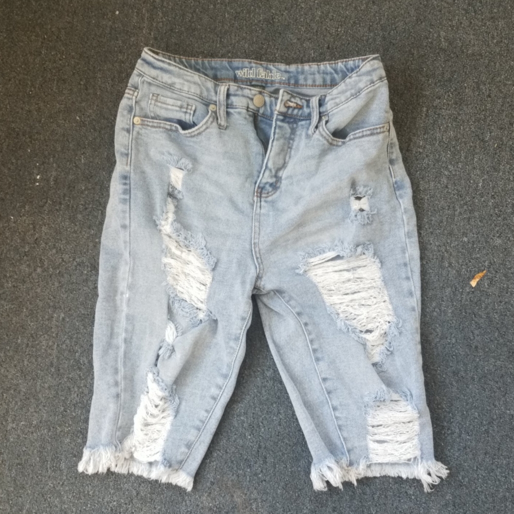 COPY - Wild Fable Ripped Jean Shorts